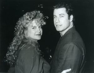 John Travolta and wife, Kelly Preston 1992, Los Angeles, 1.jpg